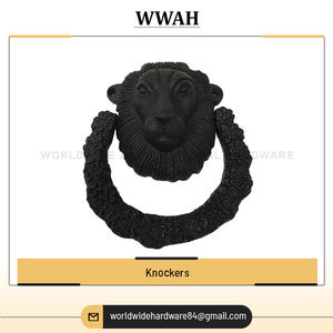 Suministro directo de fábrica 2023, accesorios para puertas de metal de hierro fundido de diseño moderno más vendidos, Aldabas para puertas de India - Product Image 3