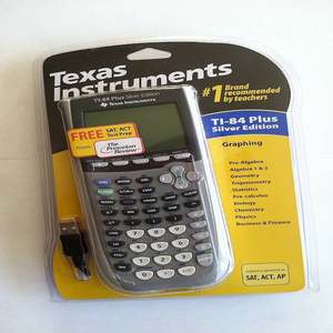 เครื่องคิดเลขกราฟิก Texas Instruments TI-84 Plus รุ่นเหล็ก Sdfg576776 เครื่องคิดเลขวิทยาศาสตร์สำหรับนักเรียน ใช้สอบในโรงเรียน - Product Image 2