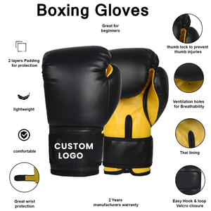 Guantes de Boxeo MMA Personalizados, Ligeros, Transpirables, Antideslizantes, para Uso Universal, Entrenamiento de Sparring y Grappling - Product Image 5