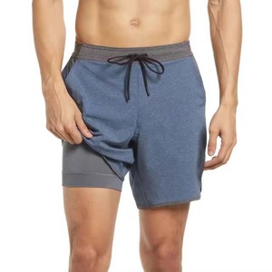 OEM Hombres Gimnasio Deportes Pantalones Cortos de Algodón Cómodo Transpirable Secado Rápido Atlético Jogger Patrón Sólido Ropa Pantalones Cortos Venta - Product Image 1