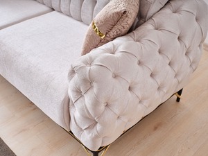 Sofá cama reclinable de lujo contemporáneo, muebles modernos de oficina para el hogar para apartamentos, hoteles, villas, juegos de sala de estar de tela duradera - Product Image 5