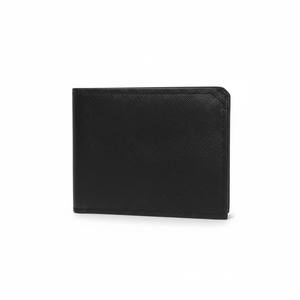 Cartera Bifold de Cuero Premium para Hombre, Protección RFID, Plegado Corto, 7 Ranuras para Tarjetas, Hecha a Mano con Cuero Saffiano de Grano Completo, Personalizable - Product Image 1