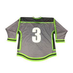 Nouvelle arrivée de qualité supérieure Design personnalisé maillot de hockey sur glace Sublimation chemises de hockey sur glace à manches longues à vendre (PayPal vérifié) - Product Image 6