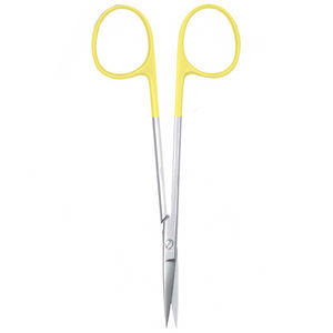 Tijera Iris quirúrgica hecha a medida medio acabado dorado pulido punta afilada tijera sala de operaciones de cirugía - Product Image 5