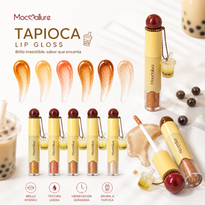 Gloss à lèvres scintillant à base de tapioca, huile à lèvres brillante, marque privée, couleur personnalisée, cosmétique - Product Image 1