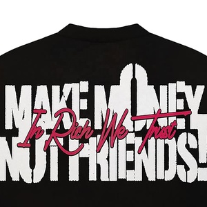 Camiseta Gráfica Extra Grande Personalizada, 100% Algodón, Estilo Vintage Lavado, Ropa Urbana para Hombre y Mujer, Unisex, Camiseta Estampada, OEM, ODM - Product Image 4