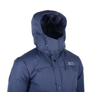 Veste cargo d'hiver pour homme Leppa, revêtement imperméable, imprimé vintage, coupe-vent, fermeture éclair, coque en nylon, rembourrage en duvet, col à capuche - Product Image 5