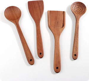 Bois naturel tavetha Spatule nouveau design Vente en gros Restaurant Hôtel outils de cuisine Design de luxe Bois tavetha - Product Image 4