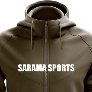 Sweats à capuche en polaire personnalisés pour l'hiver, prix abordable, sweat à capuche personnalisé, sweat à capuche à fermeture éclair sublimé - Product Image 2