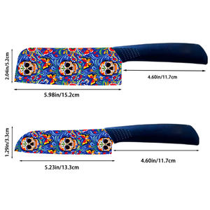 Ensemble de couteaux de cuisine haut de gamme en gros, 6 pièces, couteau de chef de haute qualité, plastique, compatible lave-vaisselle, pour les passionnés de cuisine, usine - Product Image 2