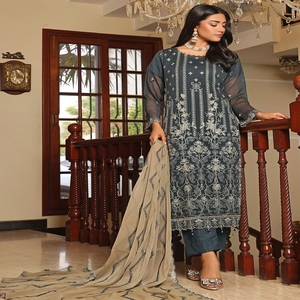 Heavy Designer Party Dress Luxury Suits Original Pakistani <b>Kurta</b> Sets for <b>Women</b> Pakistani Salwar Kameez Readymade Dress - Product Image 4