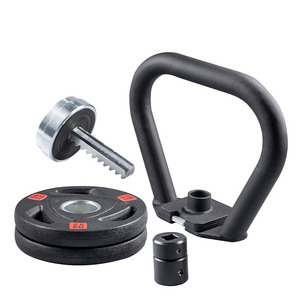 Factory Price <b>Kettlebell</b> Adjustable Weight Handle 4kg Free Weights <b>Kettlebell</b> For Using Standard Plate 1 Or 2-Inch Diameter - Product Image 2