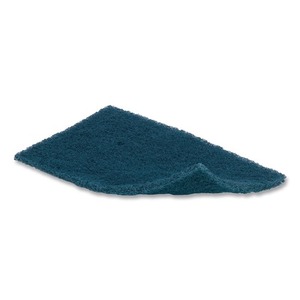 Estropajo de Limpieza de Uso Medio Boardwalk 4.62 X 10, Azul, Suministros de Limpieza de Alta Absorción para Lavavajillas, Abrasivo, 10/Caja para Uso en la Cocina - Product Image 1