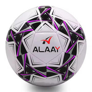 Alaay alta calidad duradero CPU cuero rendimiento fútbol/balón de fútbol logotipo personalizado impresión Color personalizado tamaño personalizado - Product Image 1