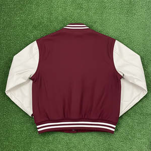 เสื้อแจ็คเก็ตวาร์ซิตี้ผู้หญิงทรงโอเวอร์ไซส์ MOVA TEXTILES 2026 ขายดีที่สุด เสื้อแจ็คเก็ตวาร์ซิตี้ลำลองสำหรับฤดูหนาว รับสกรีนโลโก้ ทรงไหล่ตก - Product Image 6