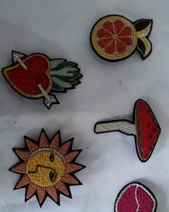 Insignias de alambre de lingotes de moda de alta Fabricación de calidad superior Nuevo diseño Insignias de alambre de lingotes de moda Parche personalizado de moda #5613 - Product Image 2