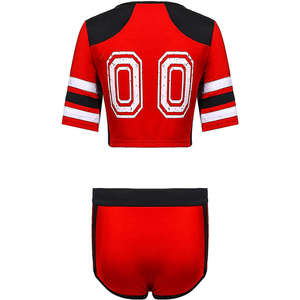 Uniformes de cheerleading pour femmes personnalisés en gros, vêtements de sport sans manches, ensembles d'uniformes de haute qualité 100% - Product Image 4