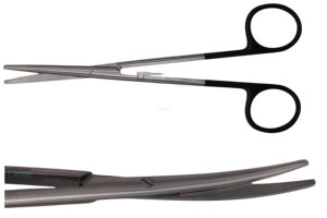Tijeras Quirúrgicas Metzenbaum de Acero Inoxidable, Instrumentos Quirúrgicos de Precisión, Juego de Instrumentos - Product Image 6