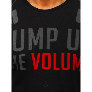 Camiseta de Manga Corta para Hombre, Negra, Estampada, Transpirable, 100% Algodón Orgánico, 200 Gramos, Jersey, Estampado Serigrafiado, Diseño Sólido - Product Image 4