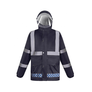 OEM logotipo personalizado impermeable transpirable de alta visibilidad traje reflectante chaquetas de seguridad personalizado chaleco de seguridad reflectante - Product Image 5