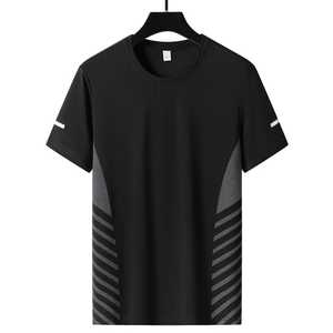 Tendance Double Ombre Meilleure Vente Hommes T-shirts D'été Casual Wear T-shirts Pour Hommes Bon Prix T-shirt Pour Hommes - Product Image 1