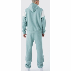 Trajes de chándal con etiqueta personalizada, ropa de calle, chándal para hombre, conjunto de pantalones de chándal y Sudadera con capucha, chándal ajustado - Product Image 2