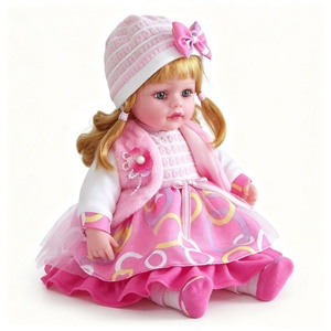 Customized Reborn plush <b>doll</b>, soft cloth body <b>doll</b>, rag <b>play</b> <b>doll</b>, fashion stuffed girl <b>doll</b>, collectible reborn toy <b>doll</b> - Product Image 2