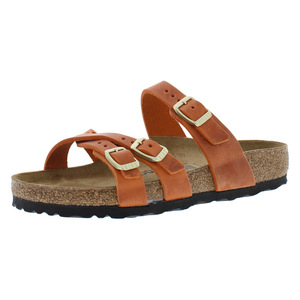 Chaussures unisexes Birkenstock Franca Couleur : Orange brûlé 100% authentique - Product Image 1