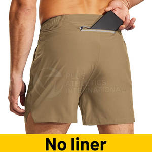 Pantalones cortos de gimnasio de secado rápido para hombres Pantalones cortos de entrenamiento para correr con cintura flexible y pantalones cortos deportivos ligeros de bolsillo - Product Image 2