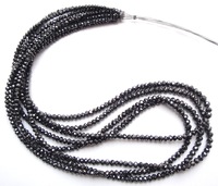Haute qualité 100% naturel multicolore poli diamant perle 3 - 5 mm perles perles de diamant pour la fabrication de bijoux