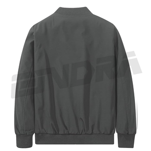 mens fashion <b>jacket</b> spring autumn <b>lightweight</b> casual coat all match solid color zipper outerwear trendy streetwear style - Product Image 6