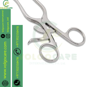 Retractor de disección Premium Weitlaner Manual 5,5 pulgadas. (13,97 Cm) Blunt 3x4 Prong Quirúrgico Veterinario ENT Acero Inoxidable - Product Image 4