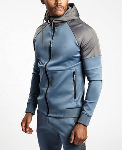 Sport Gym Fitness Sportswear Chándal Hombres Entrenamiento y Jogging Wear Conjunto de dos piezas Chándales de algodón transpirable para hombres - Product Image 2