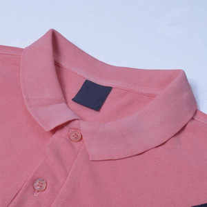 Léger 100% coton avec broderie personnalisée pour hommes, polo, t-shirt à motif uni, tenue décontractée, vierge - Product Image 2
