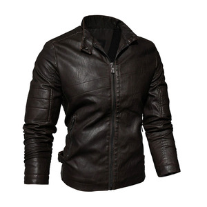 Customized Men Leather <b>Jacket</b> 2025 Men Hot Sale Genuine Men Leather <b>Jacket</b> <b>Slim</b> <b>Fit</b> Men Winter <b>Jacket</b> - Product Image 2