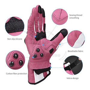 Gants de moto pour la conduite sportive, course intensive, intérieur doux, vêtements de sport pour moto - Product Image 2