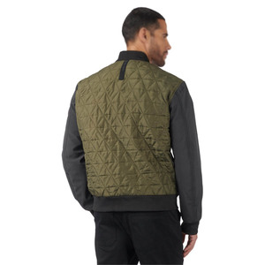 Chaquetas de motocicleta de invierno para hombre de calidad superior a prueba de viento PU recubierto con cremallera ropa de carreras dos bolsillos personalizable Biker Rider Wear - Product Image 6