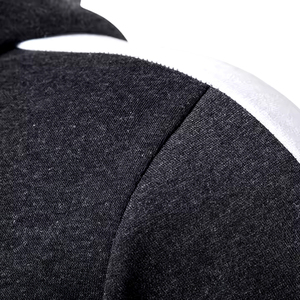 2025 Premium Quality <b>Men's</b> Pullover Hoodies <b>White</b> Stripe Custom Winter <b>Sweatshirts</b> Digital Printing Methods <b>Men's</b> Hoodies - Product Image 3