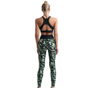 Fournisseur en gros Vêtements de yoga et de fitness Ensemble de soutien-gorge legging Nouveau style Ensembles de gym pour femmes Ensembles de yoga à sublimation coupe ajustée pour femmes - Product Image 2