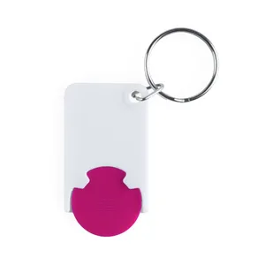 Portachiavi Portamonete Personalizzato Trolex - Design Rettangolare Semplice in Acciaio Inossidabile e Plastica - Product Image 2