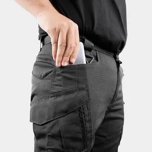 Pantalons de sport d'extérieur décontractés pour hommes, pantalons cargo à la mode Hip Hop Street Wear - Product Image 1