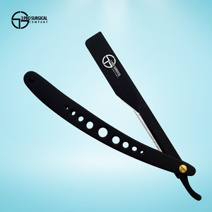 Rasoir de rasage à lame simple et triple en acier inoxydable de qualité supérieure 3 Pro, non jetable, pour barbiers et usage domestique - Product Image 1