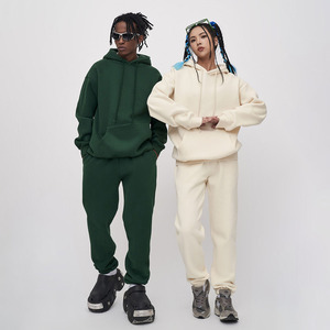 Vente en gros Ensemble sweat à capuche en coton 100% polyester Design personnalisé Survêtement et sweat à capuche Ensemble survêtement pour hommes 2025 - Product Image 3