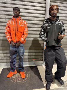 Vestes coupe-vent matelassées à capuche imperméables pour hommes sur mesure, vêtements de rue décontractés pour l'hiver - Product Image 6