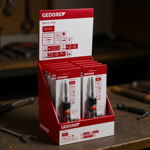 Destornillador de trinquete telescópico Gedore 8 con pantalla, producto de alta calidad - Product Image 3