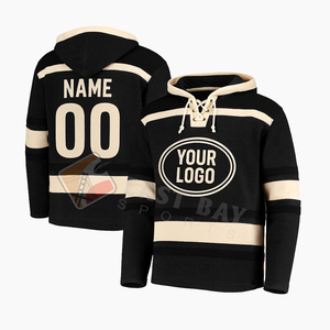 Sudadera con Capucha de Hockey Personalizada con Nombre y Número, Sudadera de Hockey sobre Hielo - Product Image 2