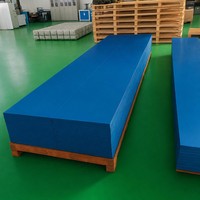 Plaque en plastique HDPE résistante aux chocs, plaque robuste pour revêtement de convoyeur minier