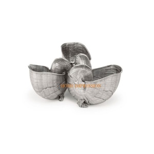 Enfriador y enfriador de piso y mesa de vino de champán de lujo de la mejor calidad, cubo de hielo de vino de aluminio de artículos de plata Vintage de la India - Product Image 1