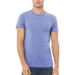 El mejor fabricante de verano, venta al por mayor, camiseta de manga corta con cuello redondo, diseño de logotipo personalizado, etiqueta de cuello de Color sólido, camisetas para hombres, camiseta - Product Image 3