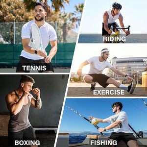 Pantalones Cortos Deportivos de 7 Pulgadas para Hombre, Cintura Alta, Transpirables, de Algodón, Ropa Interior Anti-Fugas, Alta Absorción, Secado Rápido, Suaves - Product Image 5